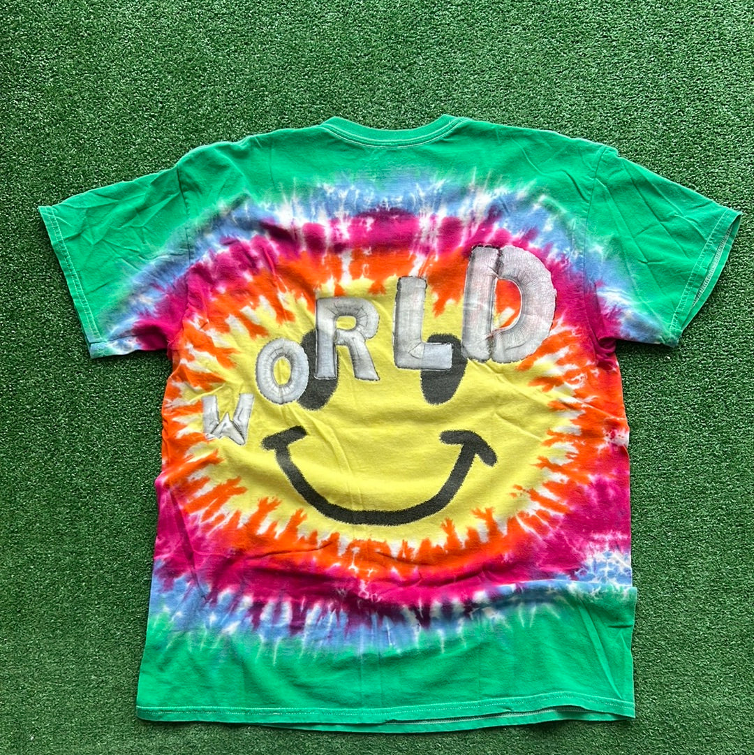 Travis Scott Astroworld Happy Smiley Face T-Shirt Cheap