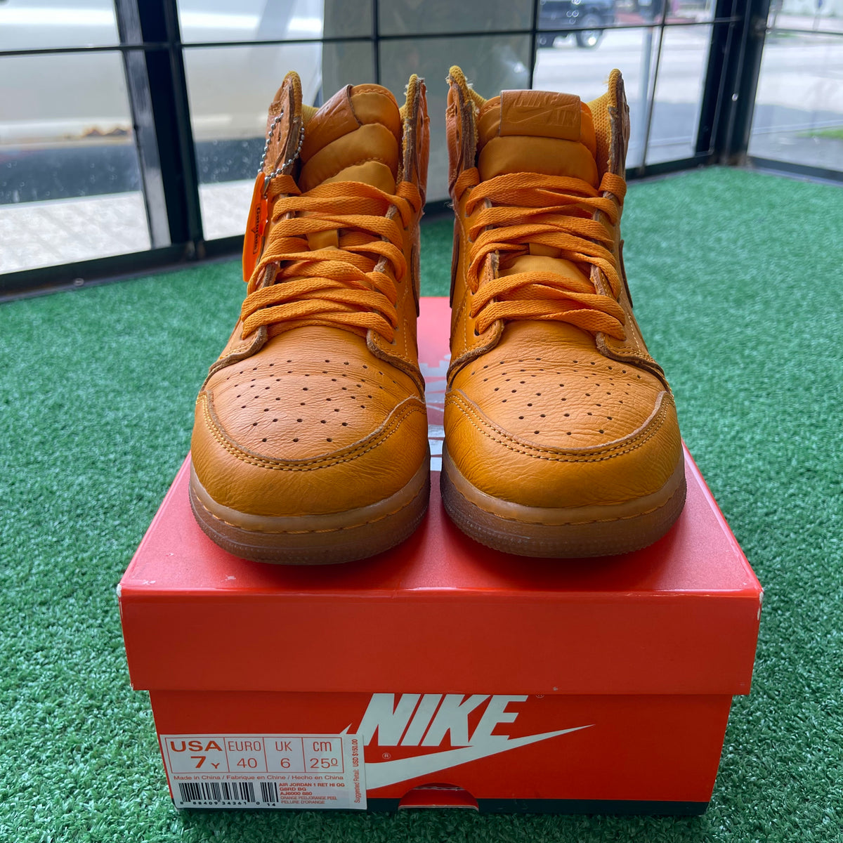 Air jordan 1 gatorade orange online