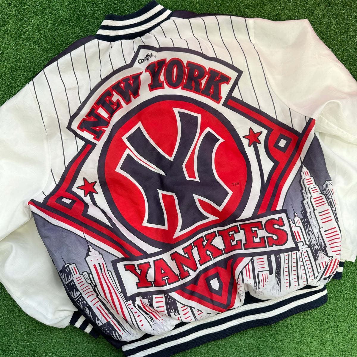 Vintage New York Yankees Chalk Line Fanimation Jacket Size M – My