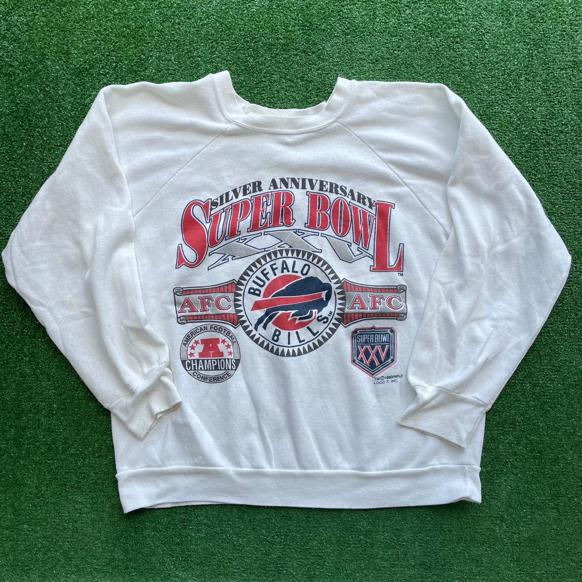 Vintage Buffalo Bills Crewnecks. Size XL (fits like a L) Size XXL