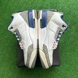 Jordan True Blue 3s Size 10