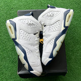 Jordan Midnight Navy 6s Size 7Y