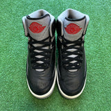 Jordan Black Cement 2s Size 8.5