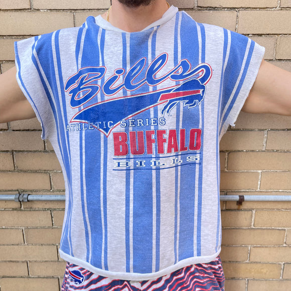 Vintage Buffalo Bills Cut Off Crewneck Size L/XL