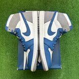 Jordan True Blue 1s Size 13