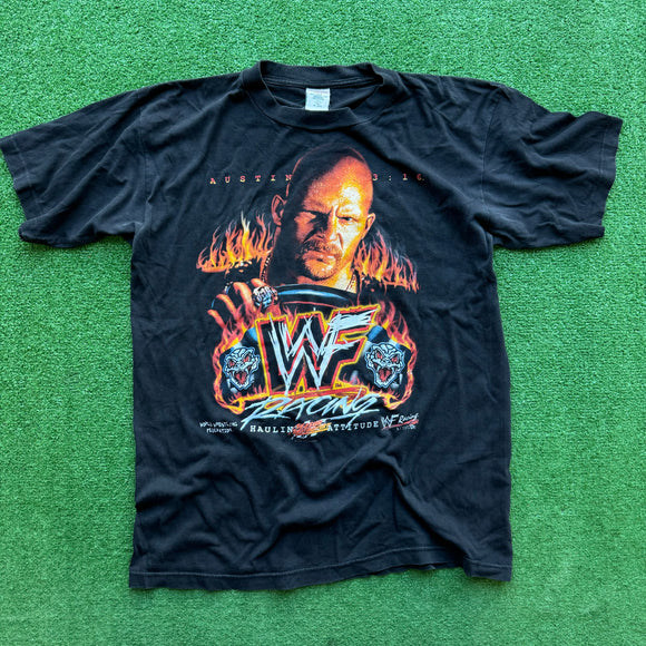 Vintage WWF Stone Cold Steve Austin Tee Size L