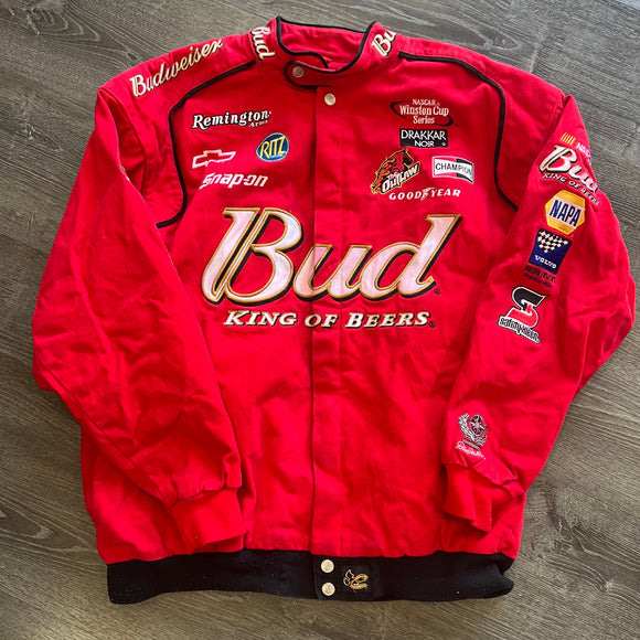 Vintage Budweiser NASCAR Jacket Size XXL