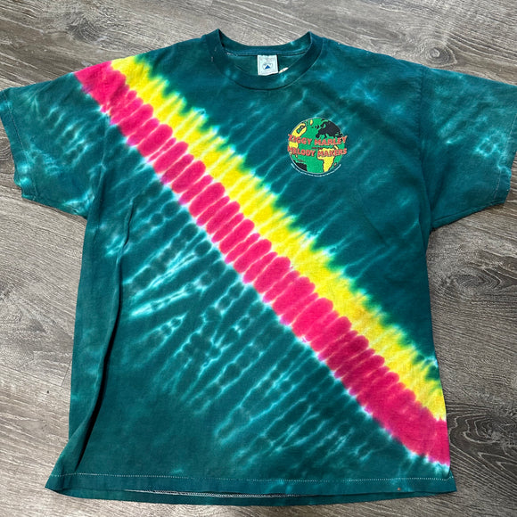 Vintage Ziggy Marley Tie Dye Tee Size L