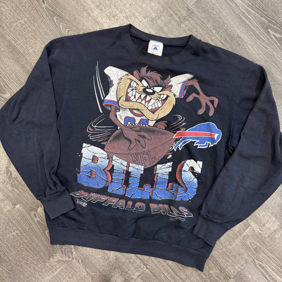 Vintage Buffalo Bills Taz Crewneck Size M/L