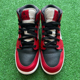 Jordan Chicago Black Toe Mid 1s. Size 7Y. $50.