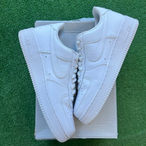 Nike All White Air Force 1s Size 11