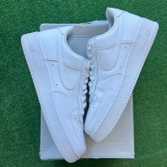 Nike All White Air Force 1s Size 11