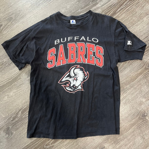 Vintage Buffalo Sabres Starter Tee Size XL