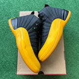 Jordan Black University Gold 12s Size 9.5