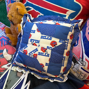 Vintage Buffalo Bills Pillow