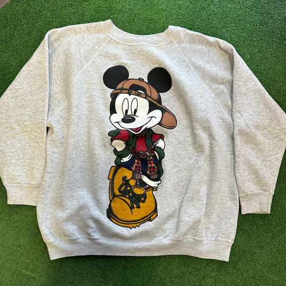 Vintage Mickey Mouse Crewneck Size XL