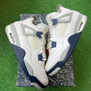 Jordan Midnight Navy 4s Size 13