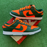 Nike Miami Hurricanes Low Dunk Size 11.5