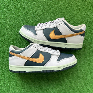 Nike Copper Swoosh Low Dunk Size 5.5Y