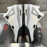 Jordan White Cement 4s Size 10.5