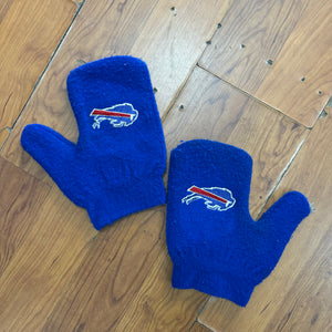 Vintage Buffalo Bills Winter Mitten Gloves