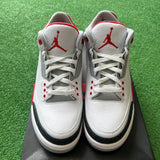 Jordan 2013 Fire Red 3s Size 9
