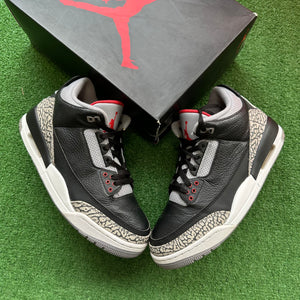 Jordan 2018 Black Cement 3s Size 9