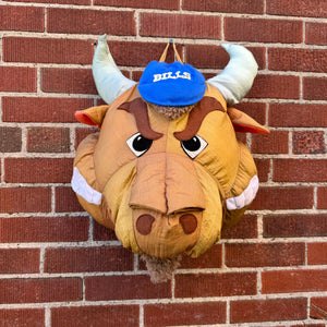 Vintage Buffalo Bills Stuffed Buffalo Head