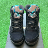 Jordan Aqua 5s Size 6Y