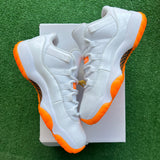 Jordan Citrus Low 11s Size 9.5W/8Y