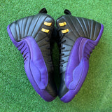 Jordan Court Purple 12s Size 7Y