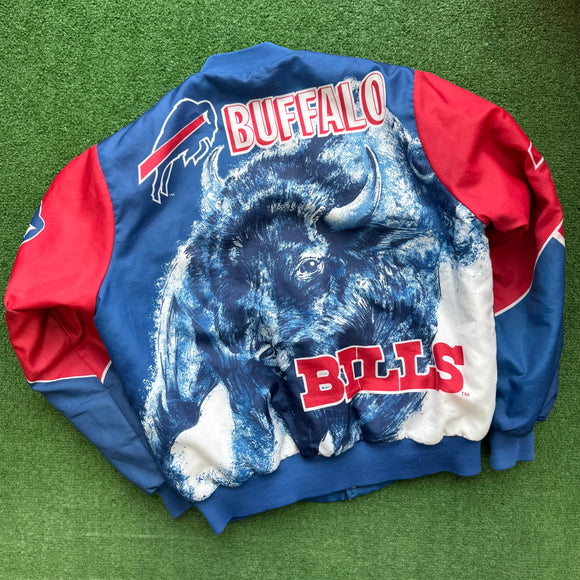 Vintage Buffalo Bills Chalk Line Jacket Size L