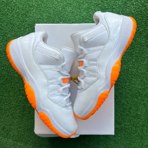 Jordan Citrus Low 11s Size 9.5W/8Y