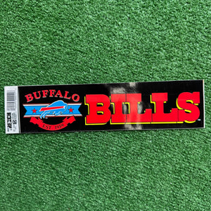 Vintage Buffalo Bills Bumper Sticker