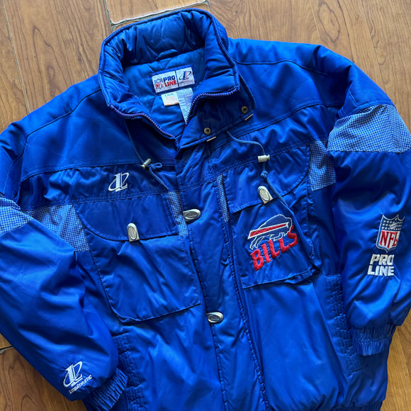 Vintage Buffalo Bills Winter Jacket Size L