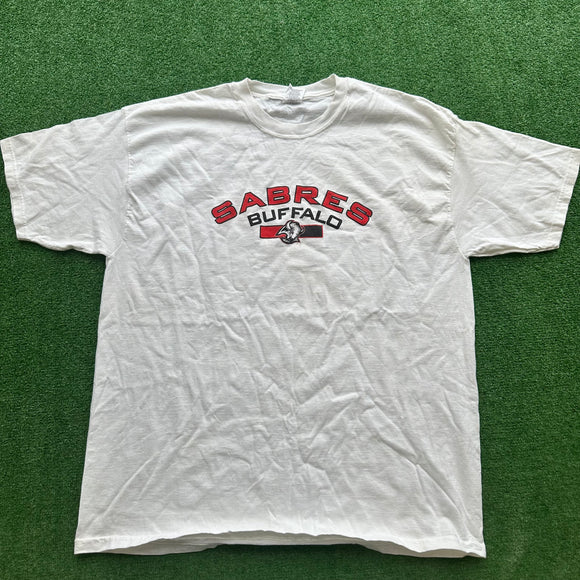 Vintage Buffalo Sabres Tee Size XXL