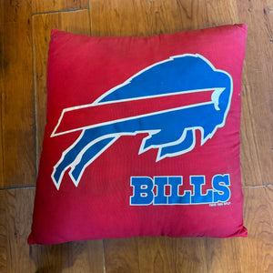 Vintage Buffalo Bills Large Pillow