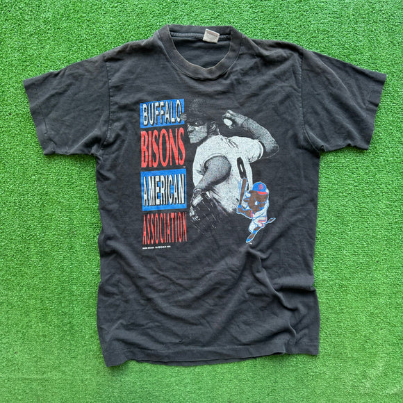 Vintage Buffalo Bisons Tee Size M