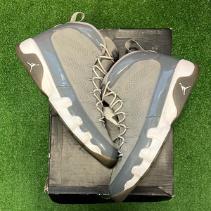 Jordan Cool Grey 9s Size 14