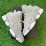 Jordan Wolf Grey 13s Size 4.5Y