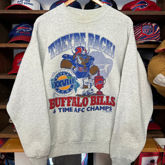 Vintage Buffalo Bills Crewneck Size XL