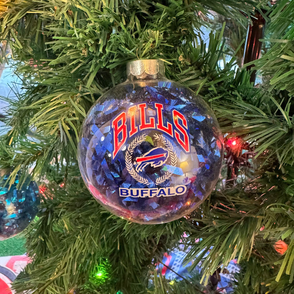 Vintage Buffalo Bills Christmas Ornament