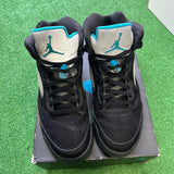 Jordan Aqua 5s Size 10