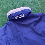 Vintage Columbia Double  Buffalo Bills Jacket Size L