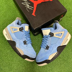 Jordan University Blue 4s Size 6.5Y