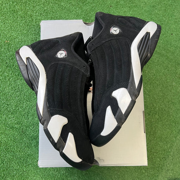 Jordan White Black 14s Size 8