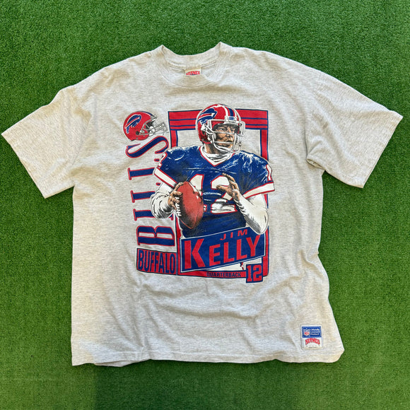 Vintage Buffalo Bills Jim Kelly Tee Size XL