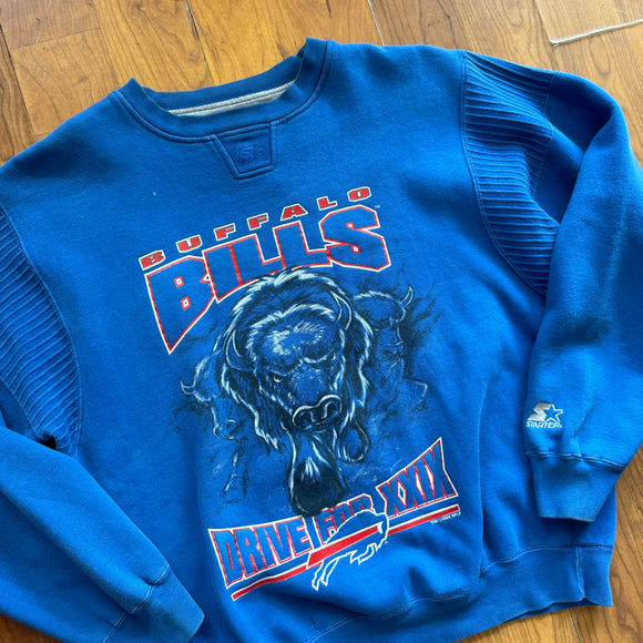 Vintage Buffalo Bills Starter Crewneck Size L