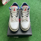 Jordan True Blue 3s Size 10