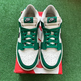 Nike Lottery Pack Malachite Green Low Dunk Size 9